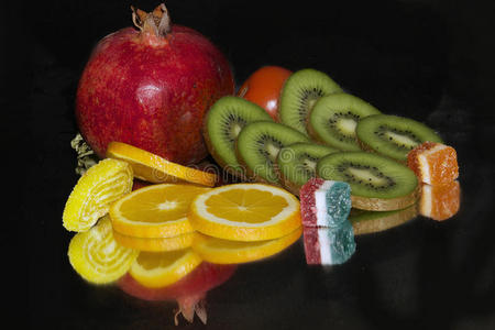 五彩缤纷的水果