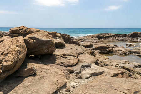 海岸线 天空 波浪 旅行 非洲 海岸 南方 巨石 岩石 风景