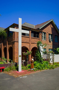 天主教堂，办公楼，悉尼，澳大利亚
