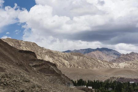 遥远的 假期 喜马拉雅山 风景 拉达克 莱赫 自然 亚洲