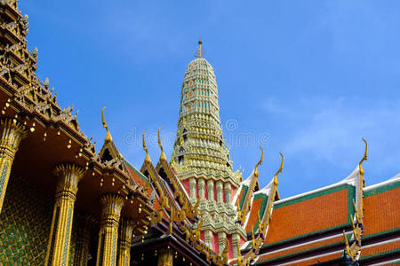 艺术 曼谷 佛教 修道院 亚洲 奢侈 历史 建筑 古老的