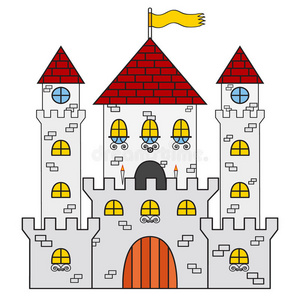 城堡的概念图片