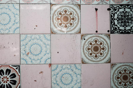 一些典型葡萄牙瓷砖的细节