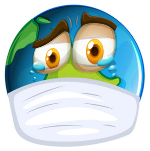 流泪海报地球在流泪照片