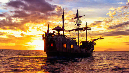加勒比海盗船图片