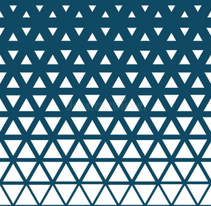 抽象几何蓝色图形设计三角形半色调图案