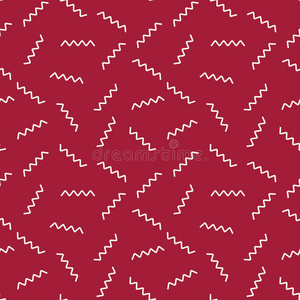 抽象几何红色装饰艺术孟菲斯时尚图案