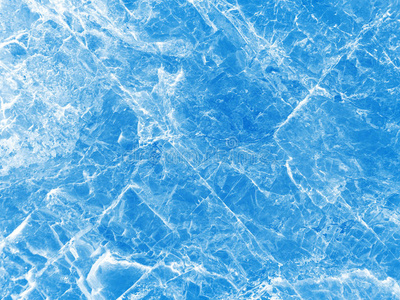抽象的冰结构。