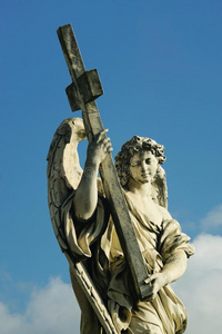 天使雕像的碎片