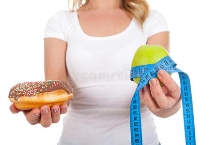 苹果 卡路里 苏格 照顾 饮食 健康 甜甜圈 测量 营养