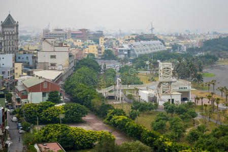 高雄市鸟瞰图