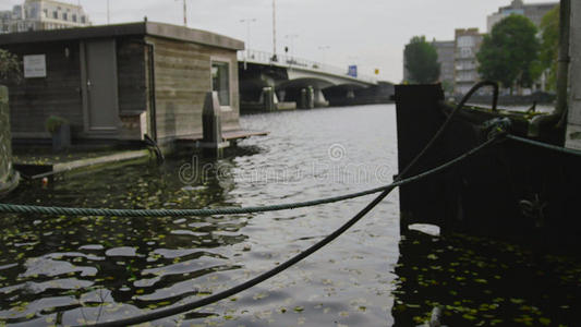 建筑 家园 平地 阿姆斯特丹 浮动 房屋 游艇 欧洲 公寓