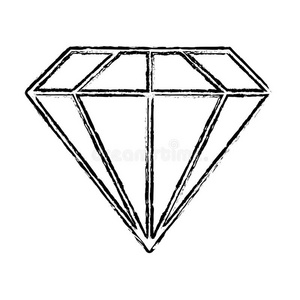 克拉 浪漫 钻石 公司 魅力 插图 时尚 宝石 珠宝 晶体