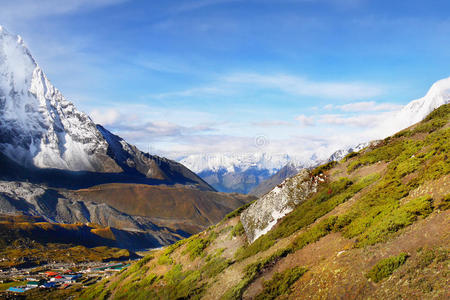 喜马拉雅山景观