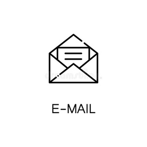 电子邮件行图标