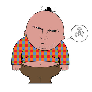 胖男孩坏男孩照片