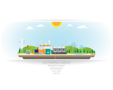 地热能图片-地热能素材-地热能插画-摄图新视界