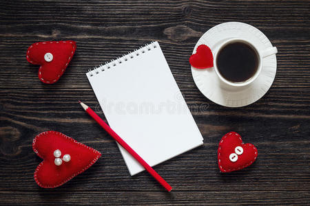 假日 咖啡 书桌 纸张 早餐 笔记 规划师 复制 早晨 铅笔