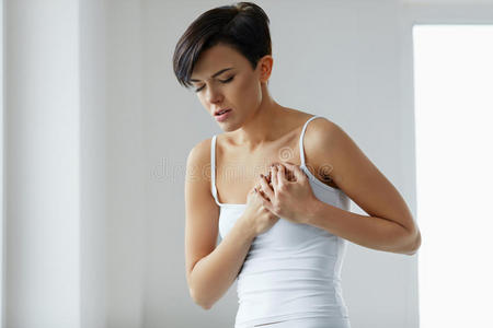 身体 美丽的 照顾 高的 乳房 伤害 胸部 疼痛 健康 攻击