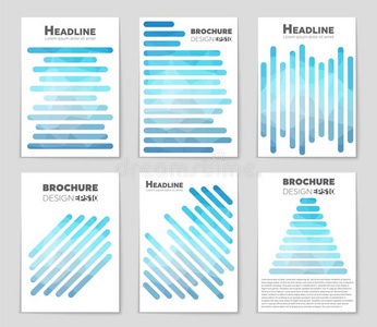 抽象布局背景集。 用于艺术模板设计，列表，页面，模型小册子主题风格，横幅，想法，封面，书籍