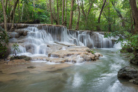 纯洁 春天 风景 环境 运动 流动的 美丽的 卡敏 亚洲