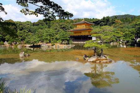 京都 金龟子 佛教 亚洲 纪念碑 古老的 遗产 花园 宝塔