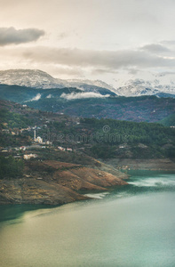 范围 亚洲 小山 场景 森林 全景 地标 风景 乡村 金牛座