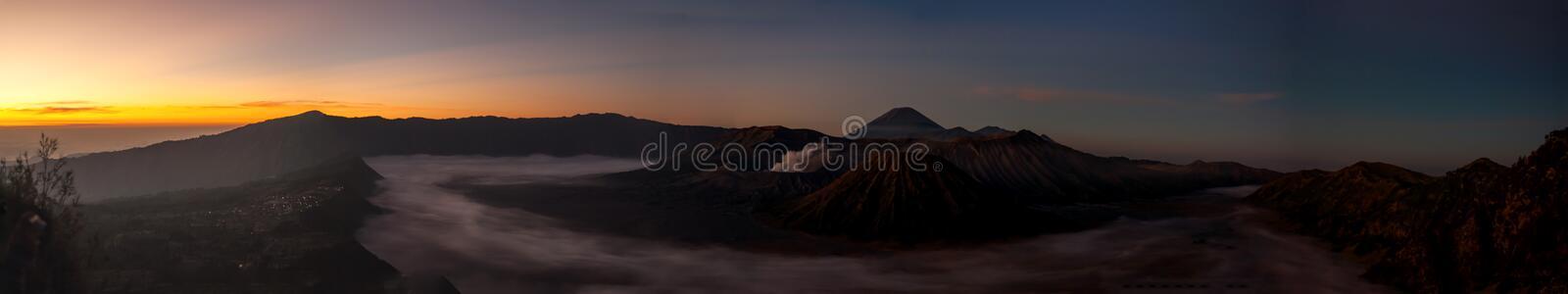 早晨 火山口 风景 照明 气氛 亚洲 山体 塞梅鲁 冒险