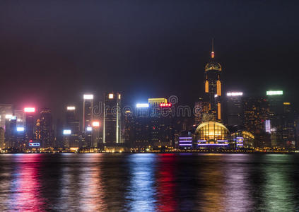 香港城市夜景