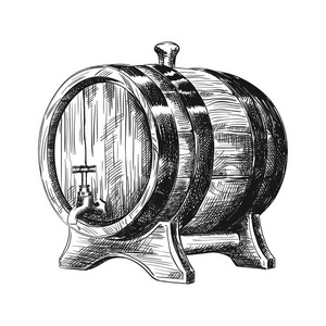 经典橡木桶酿制葡萄酒
