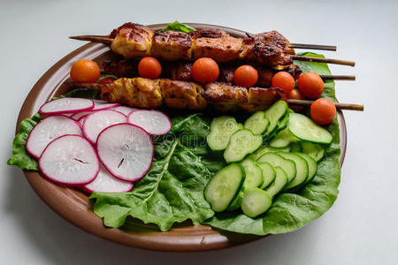 蔬菜烤肉串