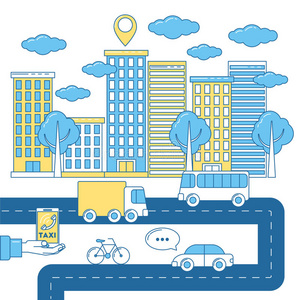 交通路线图制作图片