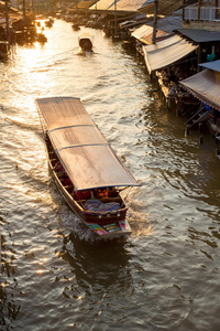 船游文昌市场在泰国