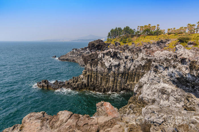 地标 旅行 岩石 亚洲 大埔 自然 南方 吸引力 韩国 风景