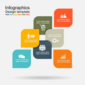 信息图表 横幅 教育 框架 数据 插图 信息 艺术 商业