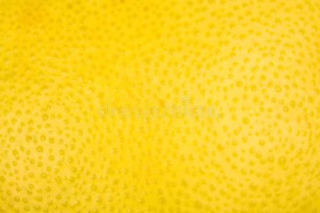 或关闭关闭柠檬或帕梅拉纹理果皮照片