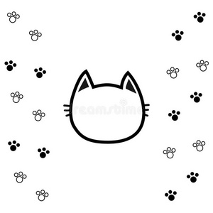 人物猫脸动画图片