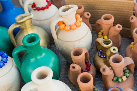 艺术 火鸡 工艺 商店 陶器 纪念品 黏土 瓷器 伊斯坦布尔
