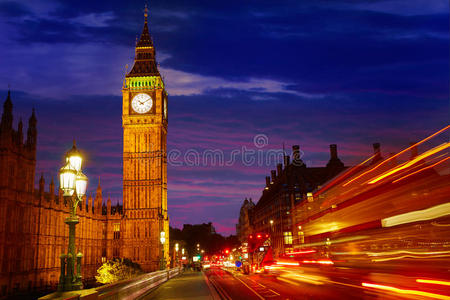 英国伦敦大本钟钟楼