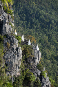 地标 轴索 泰国 佛塔 兰邦 瓦特 寺庙 风景 宗教 东南亚