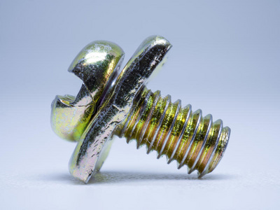 指甲 特写镜头 物体 连接 金属的 螺栓 机器 建设 金属