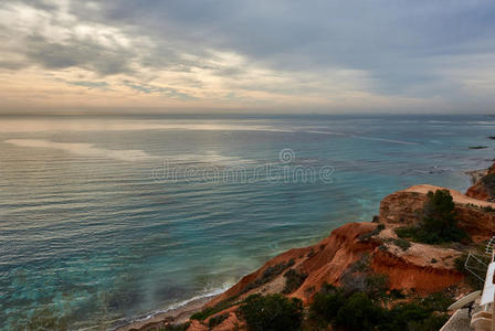 岩石 自然 海岸 欧洲 风景 卡里达 地平线 地中海 沿海