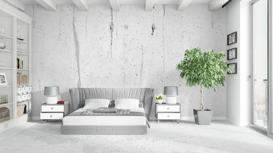 建筑学 照片 镶木地板 空的 卧室 植物 房子 公寓 美丽的