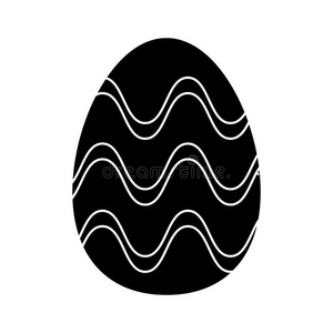 复活节鸡蛋装饰庆祝象形文字