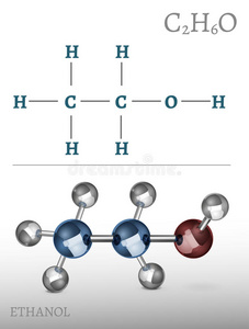 乙醇分子图像