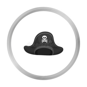 单色 海盗 艺术品 涂鸦 水手 帽子 艺术 绘画 船长 插图