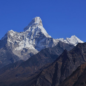 亚洲 风景 秋天 旅游业 昆戎 阿玛 喜马拉雅山 昆布 公园