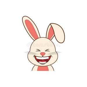 可爱的兔子卡通