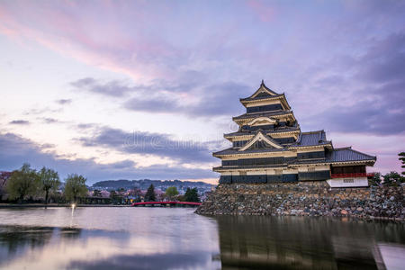 日本人 松本 中部 偶像 遗产 风景 本州 城堡 美丽的