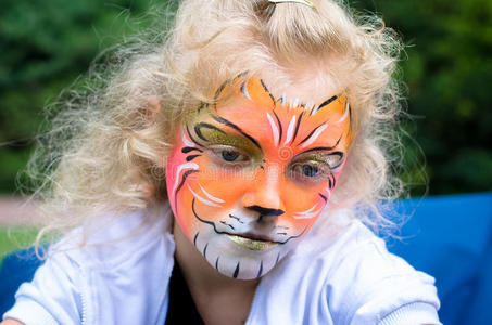 小老鼠面部彩绘图片